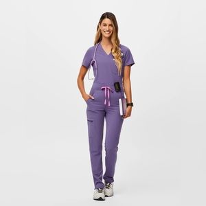 Size M—Amethyst Color Yola High Waist Pants—NWT (Regular Length)